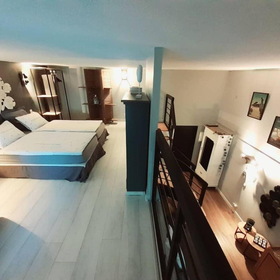 Charmant Studio En Duplex Esprit Loft Avec Balcon Vue Mer, Et Piscine Exterieure Ле Круазик Экстерьер фото